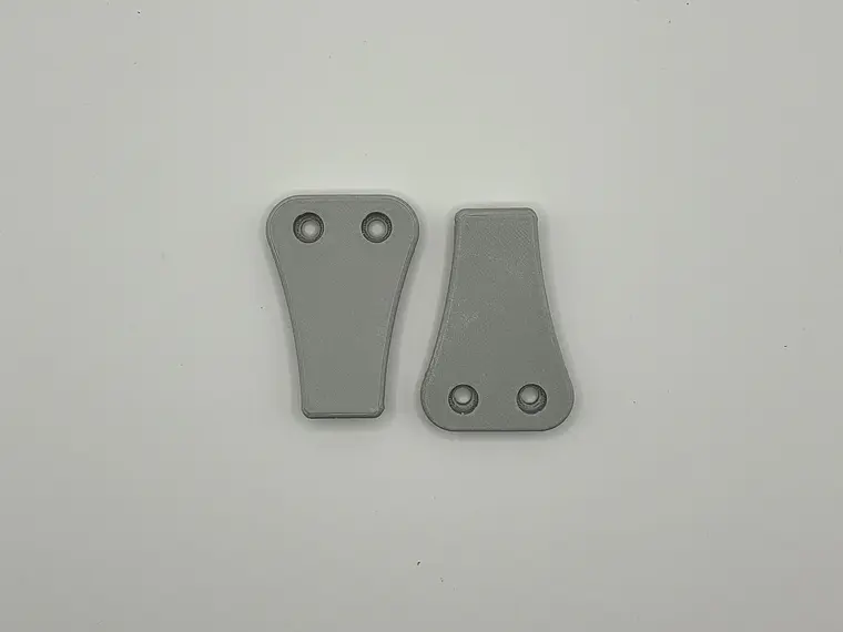 Clip Vulkan 2 unidades Gris  1
