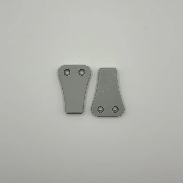 Clip Vulkan 2 unidades Gris  1