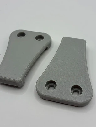 Clip Vulkan 2 unidades Gris 