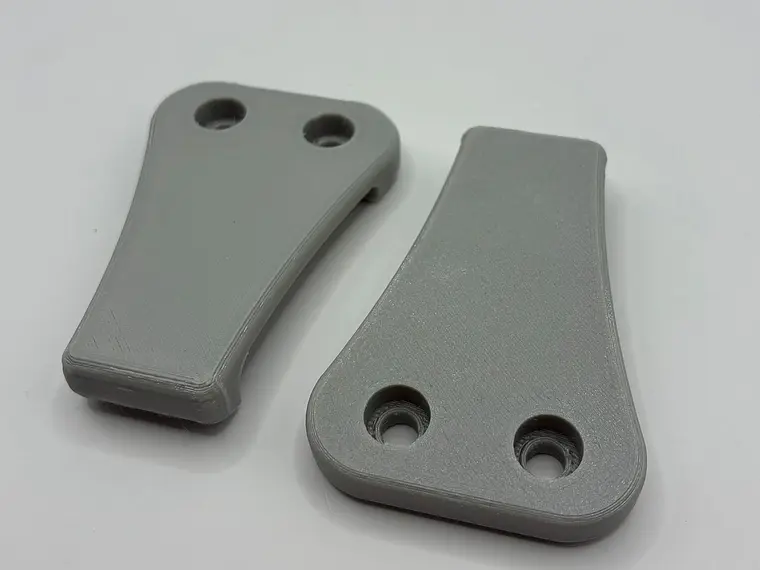 Clip Vulkan 2 unidades Gris  2