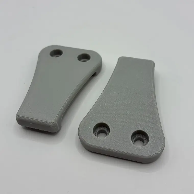 Clip Vulkan 2 unidades Gris  2