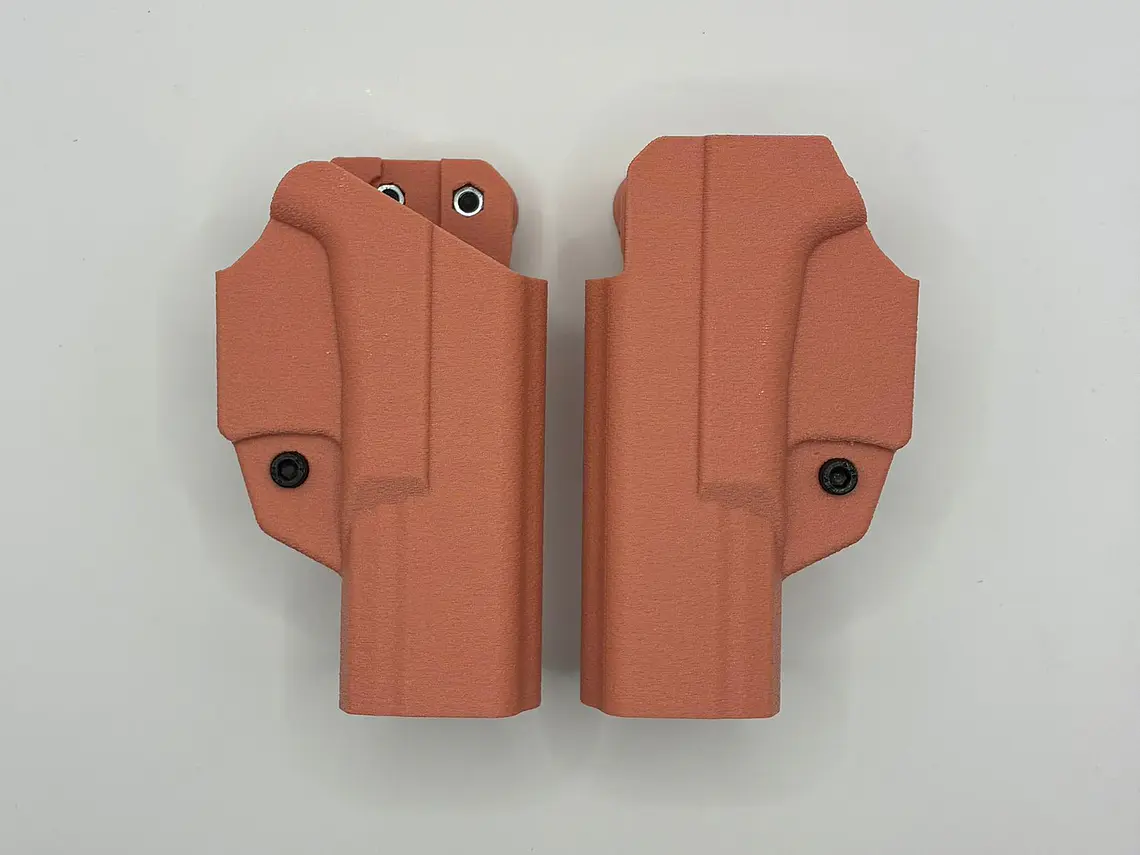 Kit Funda Glock 17 Rosa [Interna + Externa] 1