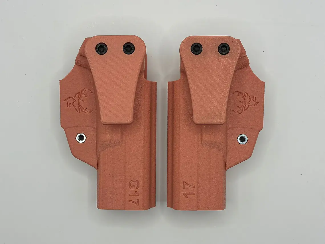 Kit Funda Glock 17 Rosa [Interna + Externa] 3