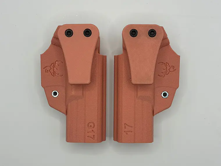Kit Funda Glock 17 Rosa [Interna + Externa] 3