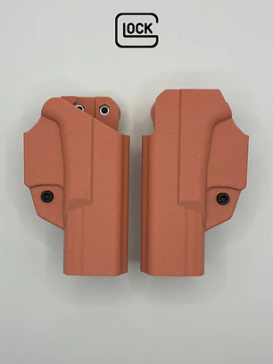 Kit Funda Glock 17 Rosa [Interna + Externa]
