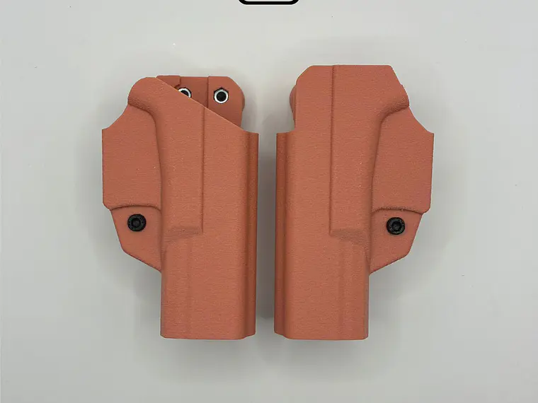 Kit Funda Glock 17 Rosa [Interna + Externa] 1