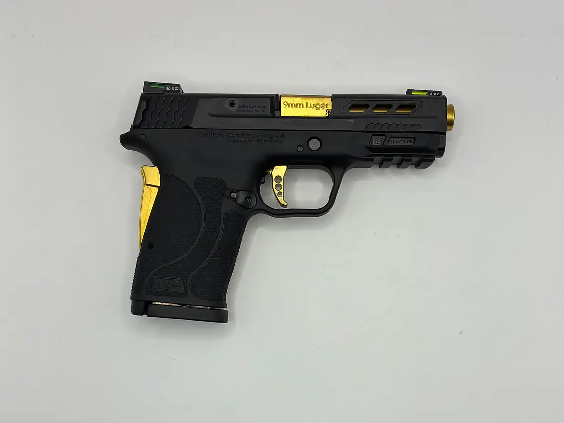 Pistola Smith & Wesson M&P9 shield EZ Gold cal.9mm 3