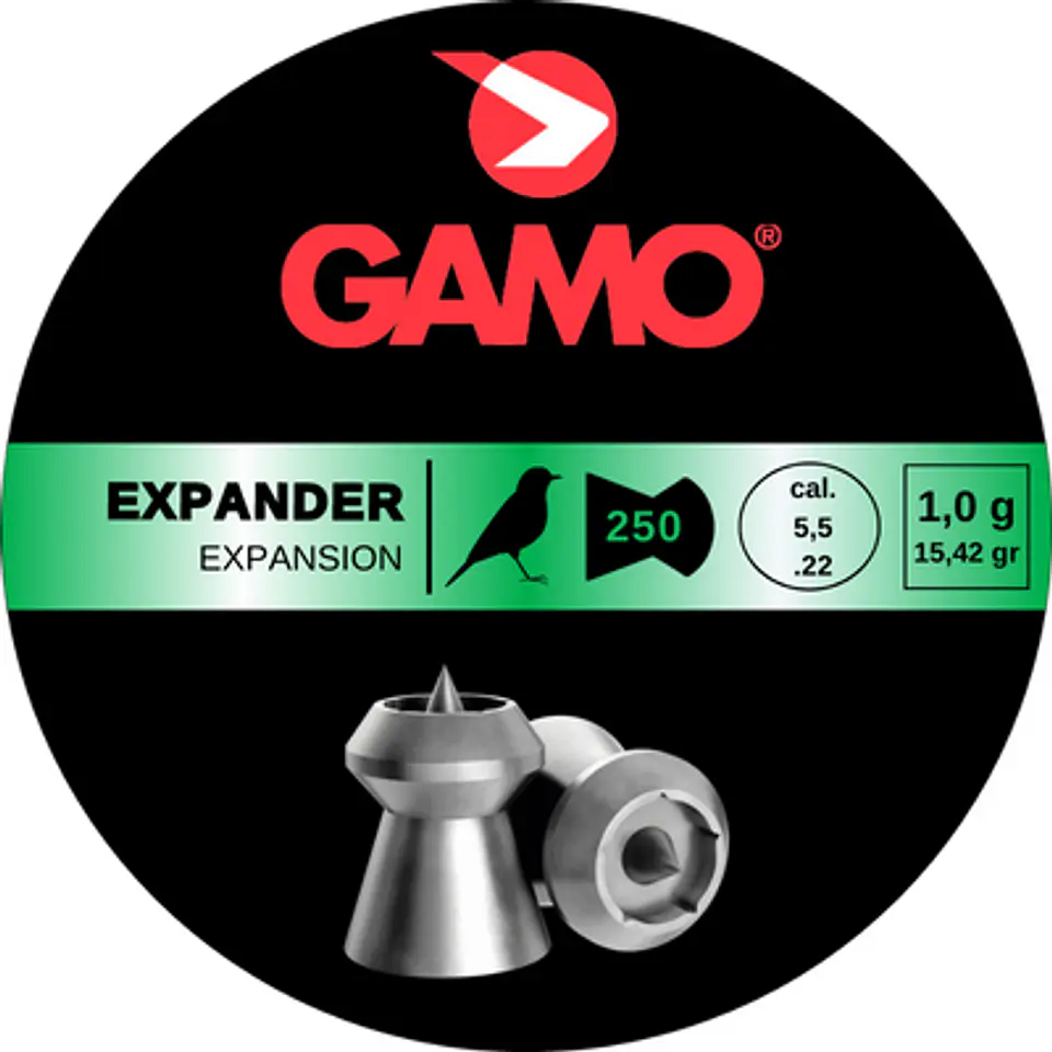 Postones Gamo Expander 5.5 mm 250 u. 1