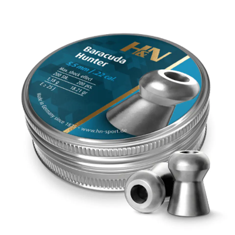 Postones H&N Baracuda Hunter 5.5 mm (200 Unidades) 1