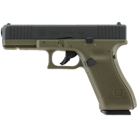 Pistola airsoft Umarex Glock 17 Gen5 Negra/Verde CO2 6 mm
