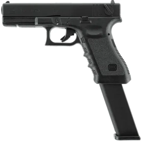 Pistola Airsoft Umarex Glock 18C Green Gas 6 mm 50 Tiros