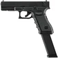 Pistola Airsoft Umarex Glock 18C Green Gas 6 mm 50 Tiros - Miniatura 1