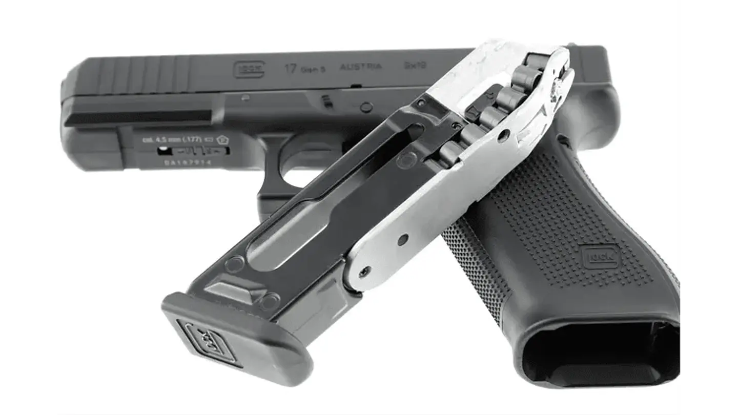 Pistola CO2 Umarex Glock 17 Gen5 4.5 mm negra 2