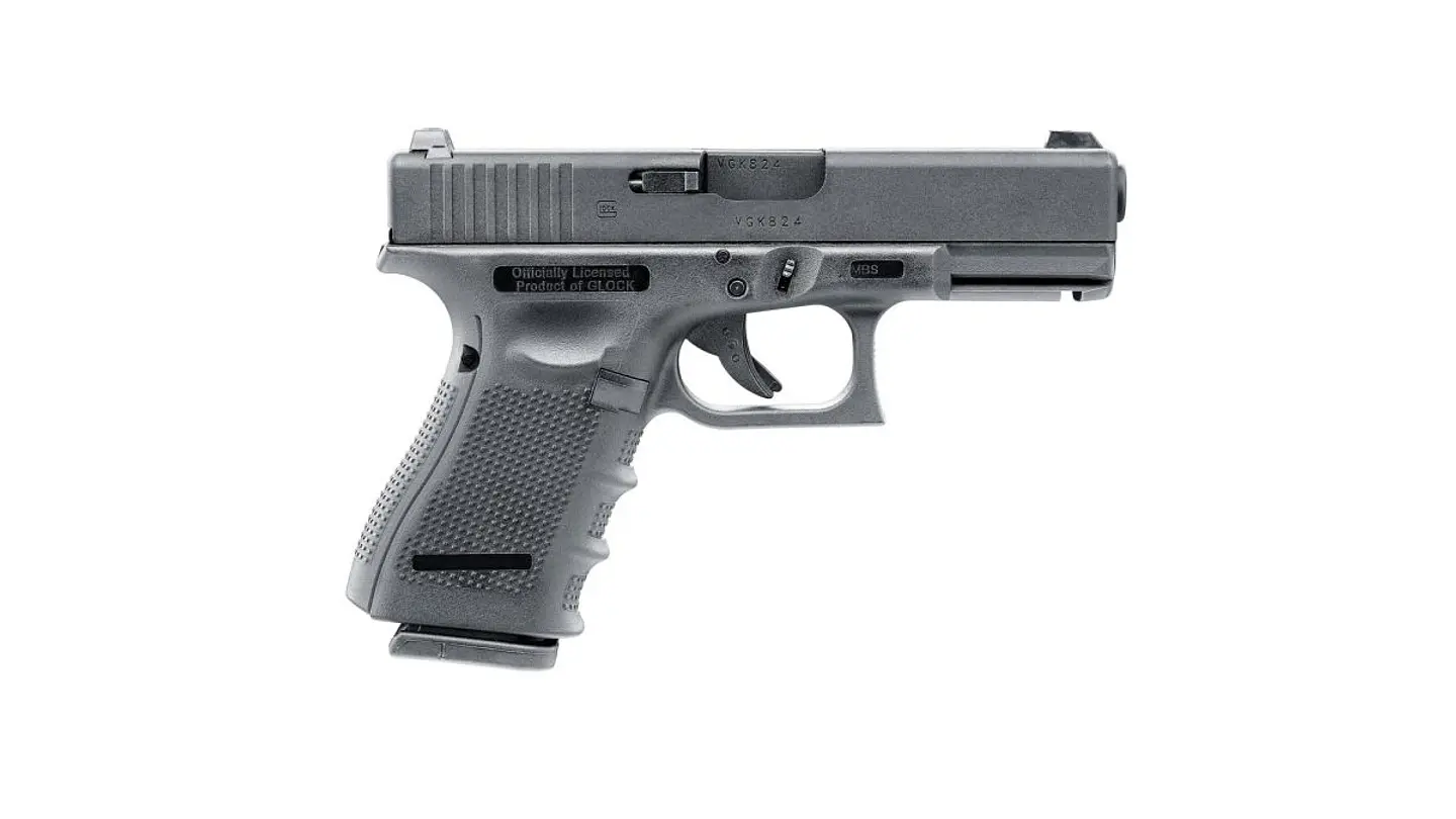 Pistola airsoft Umarex Glock 19 Gen4 negra 6 mm 3