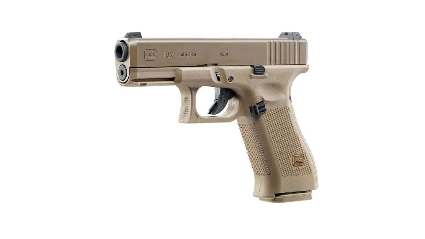 Pistola airsoft Umarex Glock 17 Gen5 Coyote green gas 6 mm 2