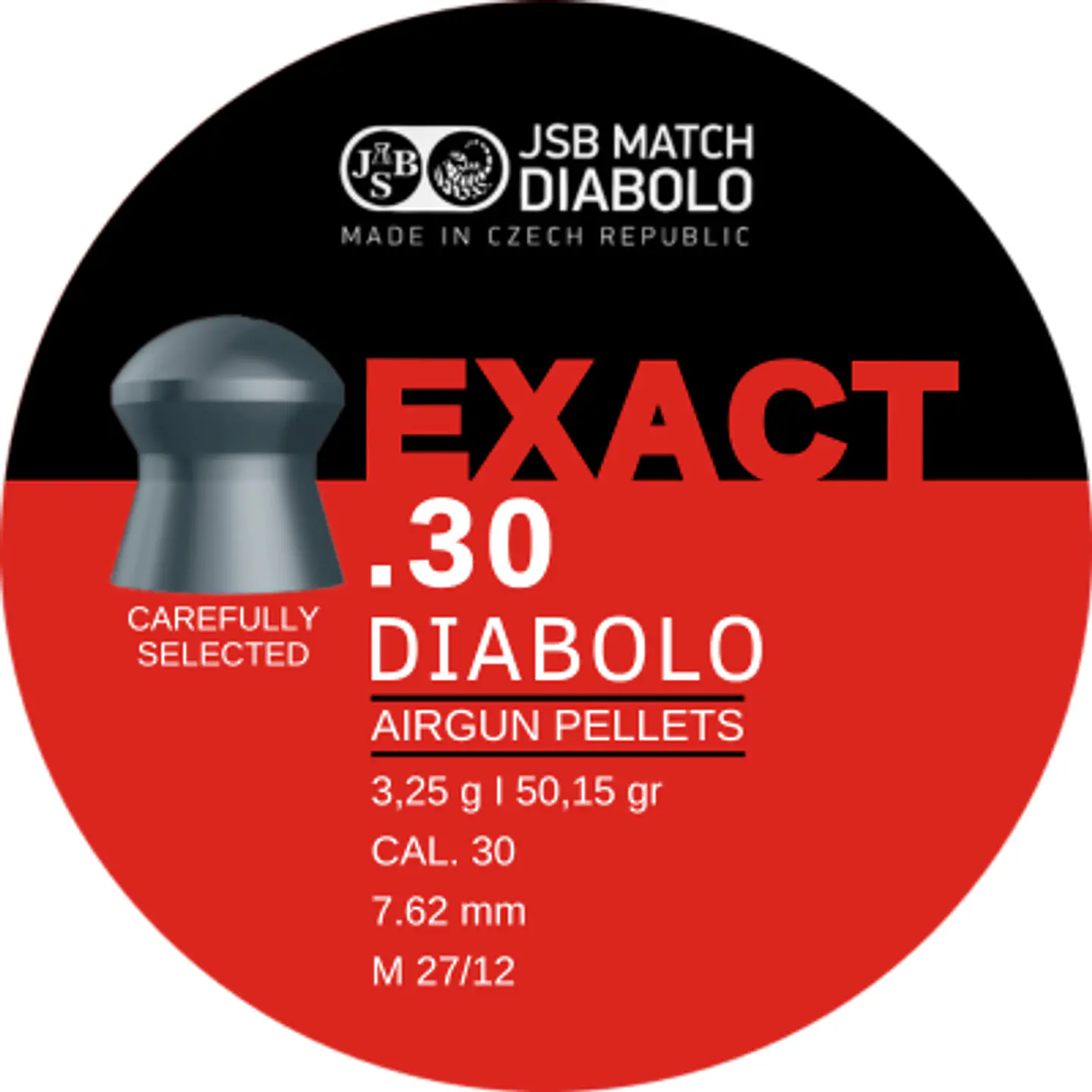 Postones JSB Exact 7.62 mm 50,15 gr 150 u. 1