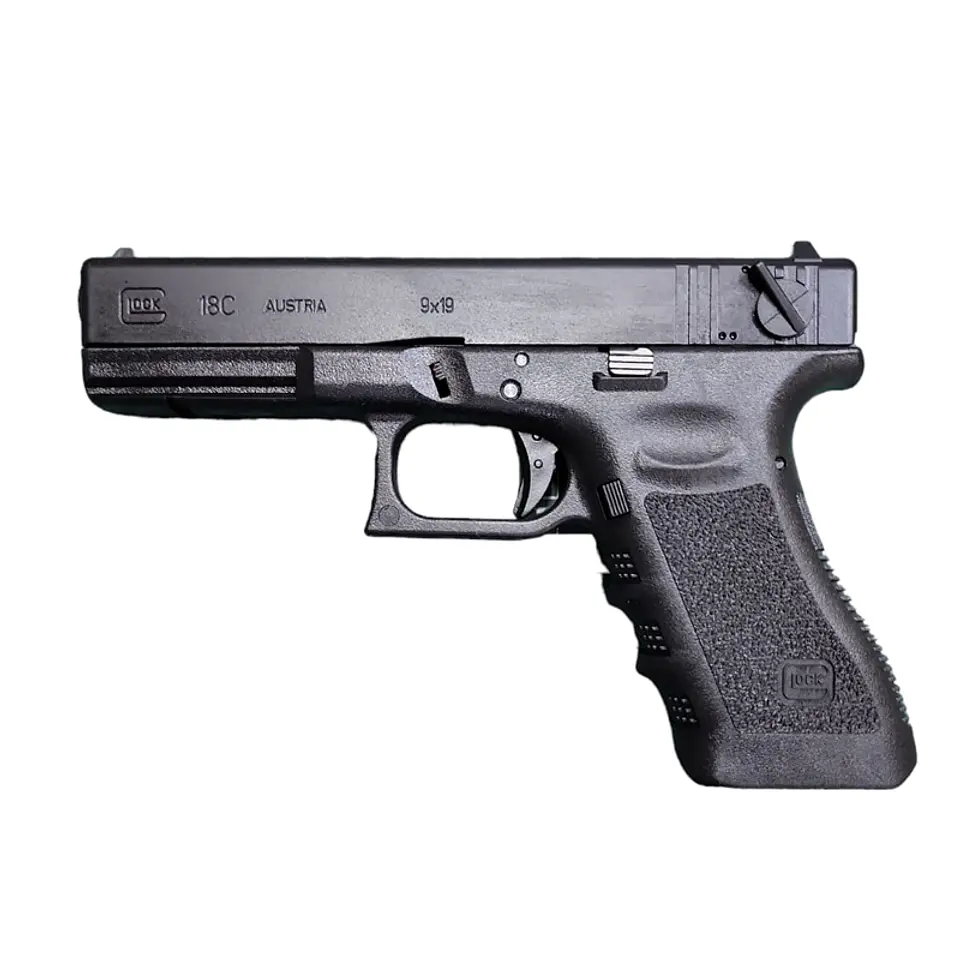 Pistola Airsoft Umarex Glock 18C Green Gas 6 mm 50 Tiros 4