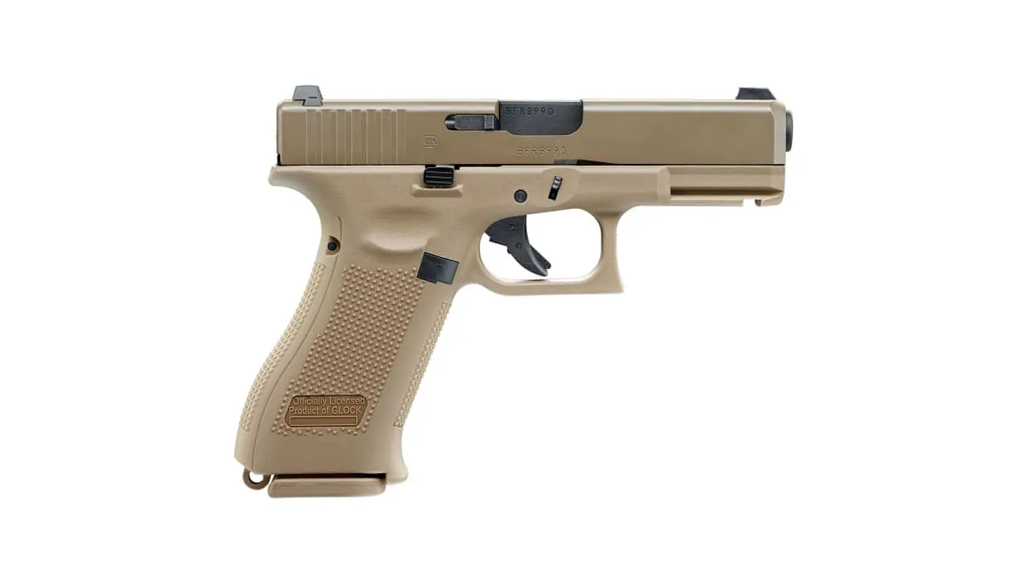 Pistola airsoft Umarex Glock 17 Gen5 Coyote green gas 6 mm 4