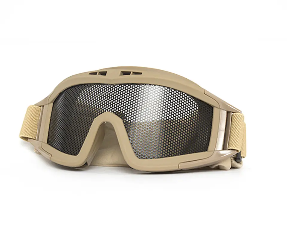 Gafas Tácticas de Malla para Airsoft Coyote 1