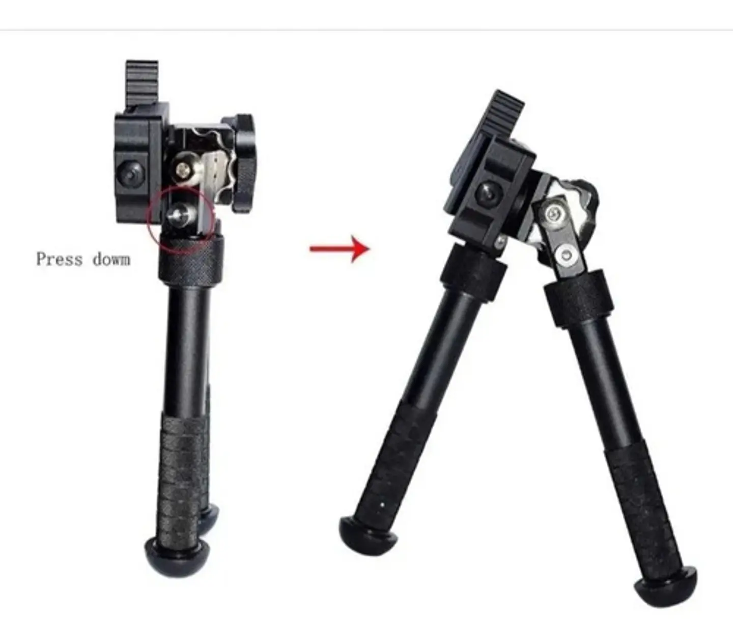 Bípode Tipo Atlas V8 Picatinny 2