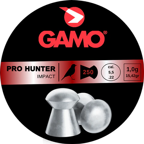 Postones Gamo Pro Hunter 5.5 mm 250 u.