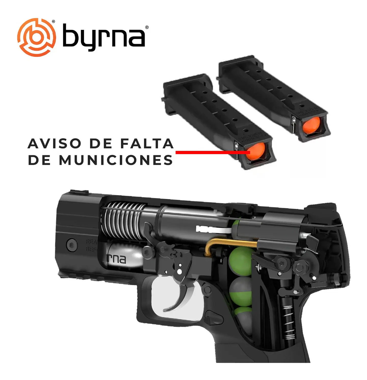 Cargador Pistola Byrna 2