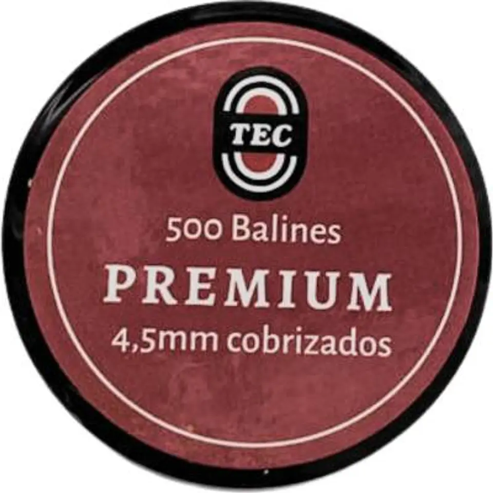 Balines TEC Cobrizados Cal. 4.5 mm 2