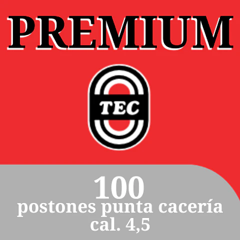 Postón TEC Premium 4.5 mm caja roja 100 uds