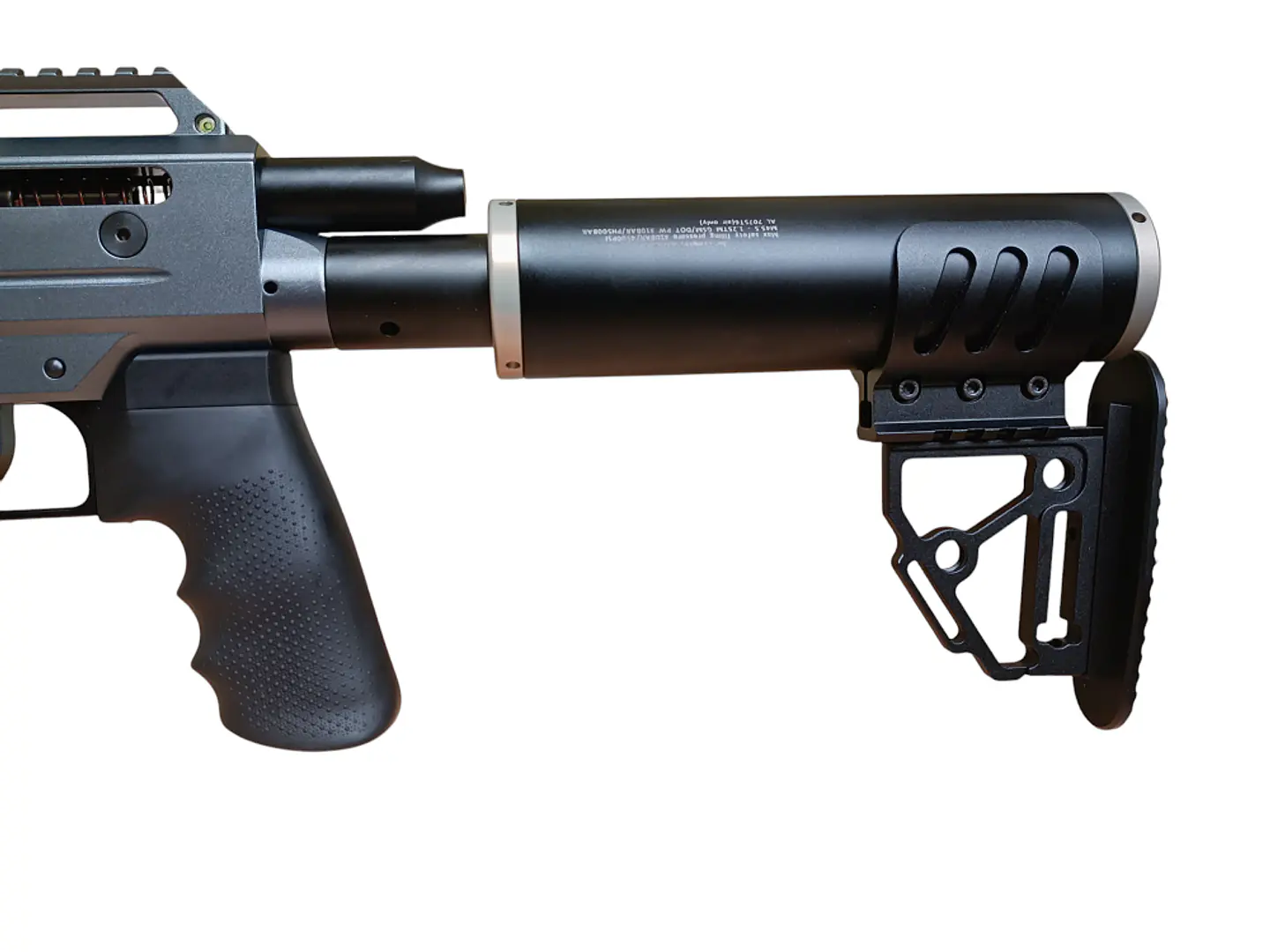 Rifle PCP AEA Terminator semi 9mm + Funda + Postones 5
