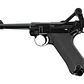 Pistola CO2 Umarex Legends P08 negra 4.5 BB - Miniatura 2