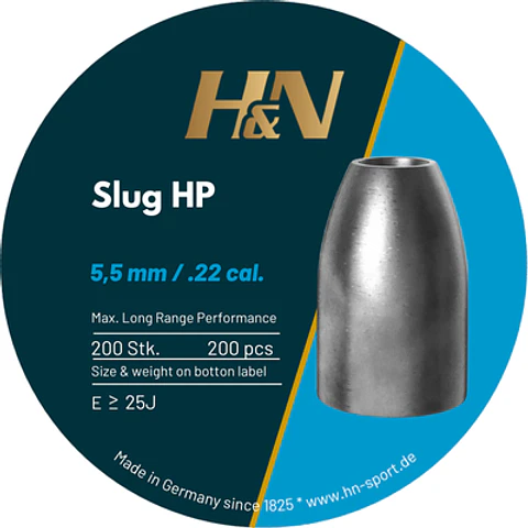Slugs H&N 5.5 mm 21 gr 200 u.