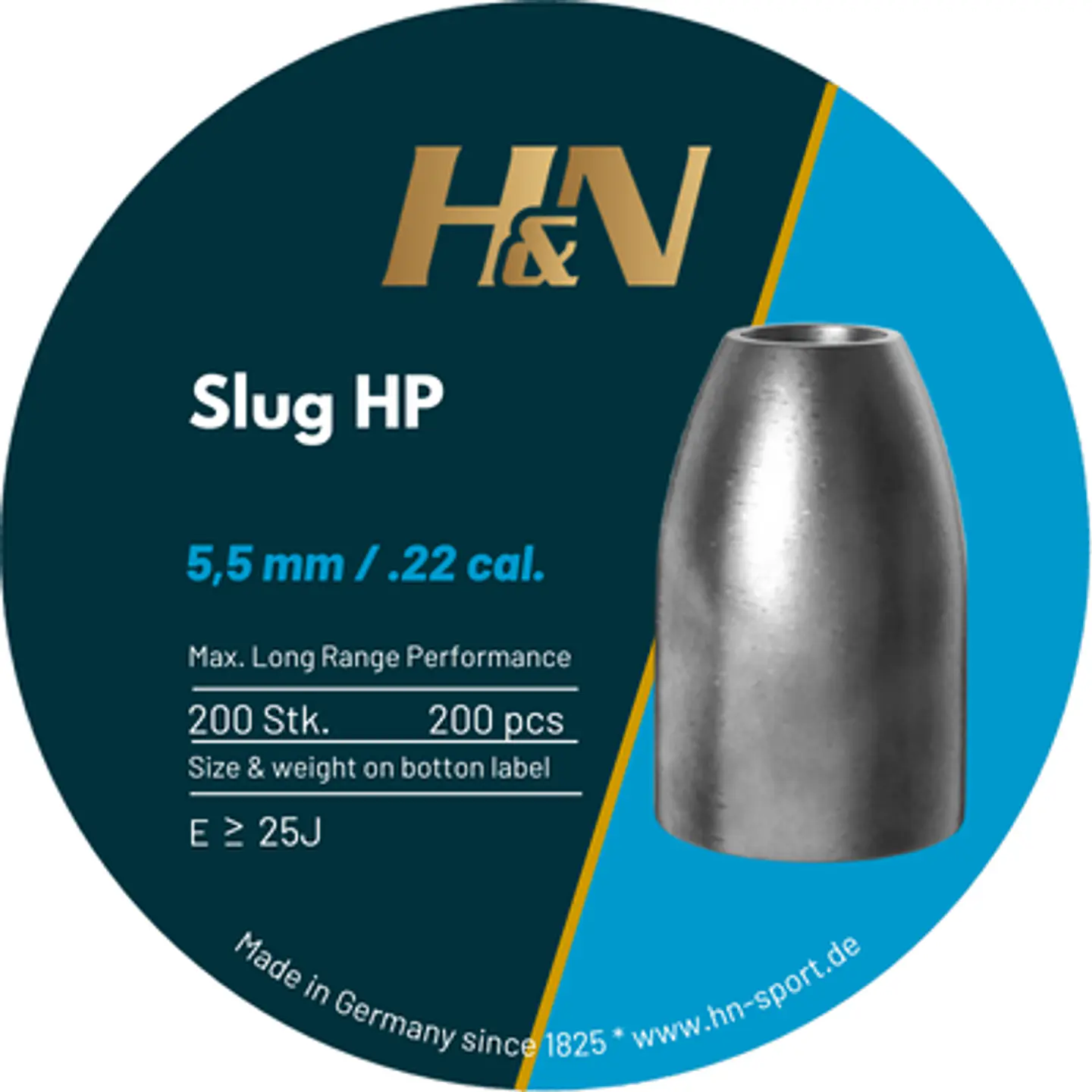 Slugs H&N 5.5 mm 21 gr 200 u. 1