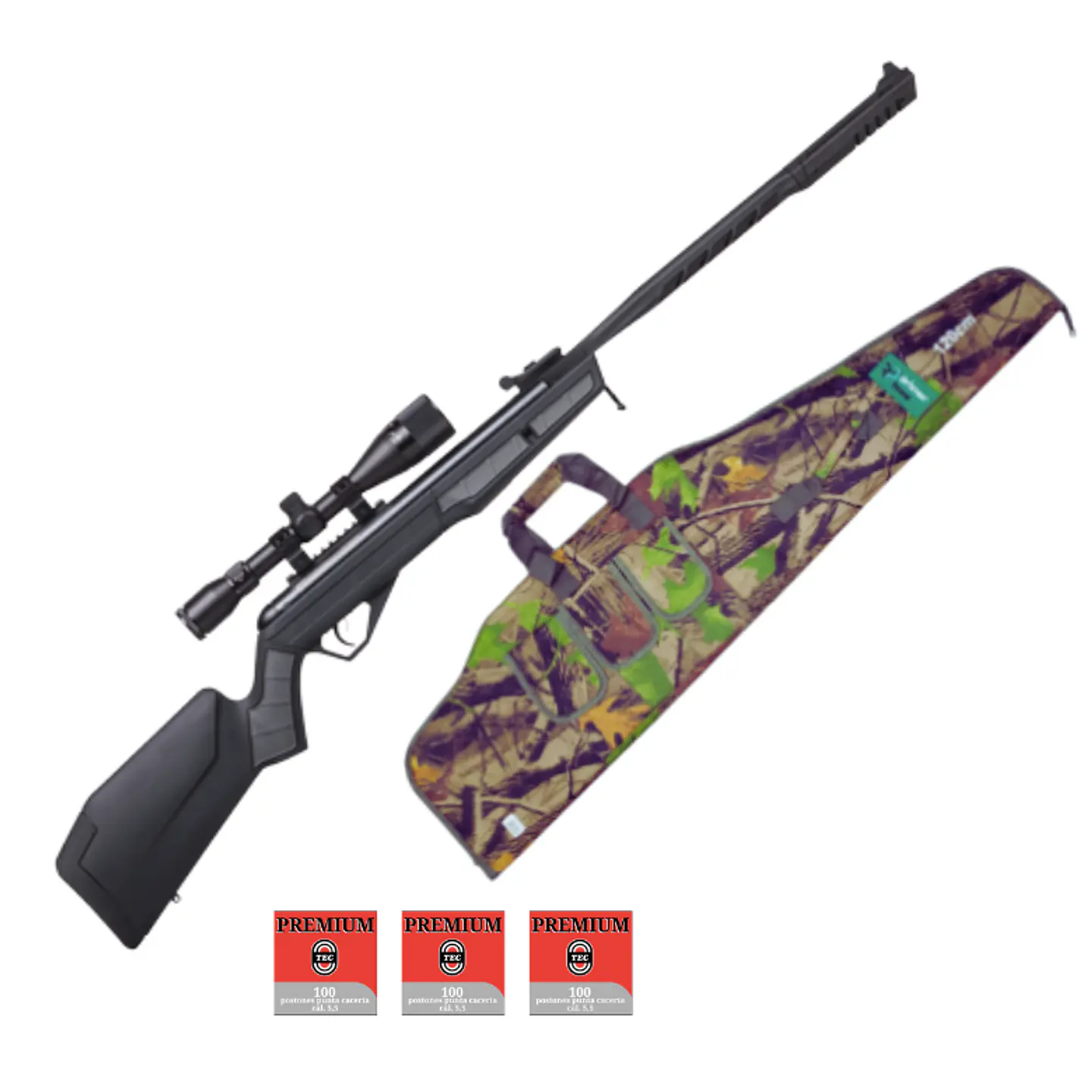 Rifle Benjamin Vaporizer NPE 5.5 + mira 1