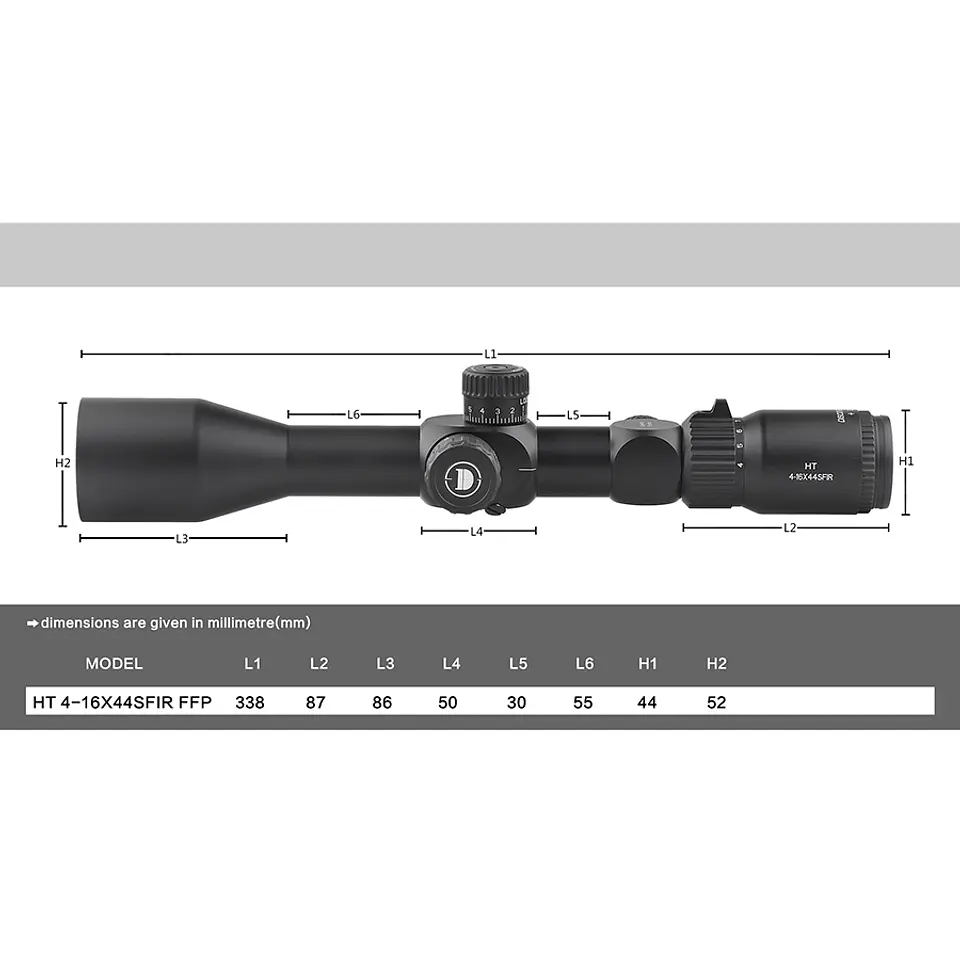 Mira Discovery 4-16x44 SFIR FFP GEN2 M9  3