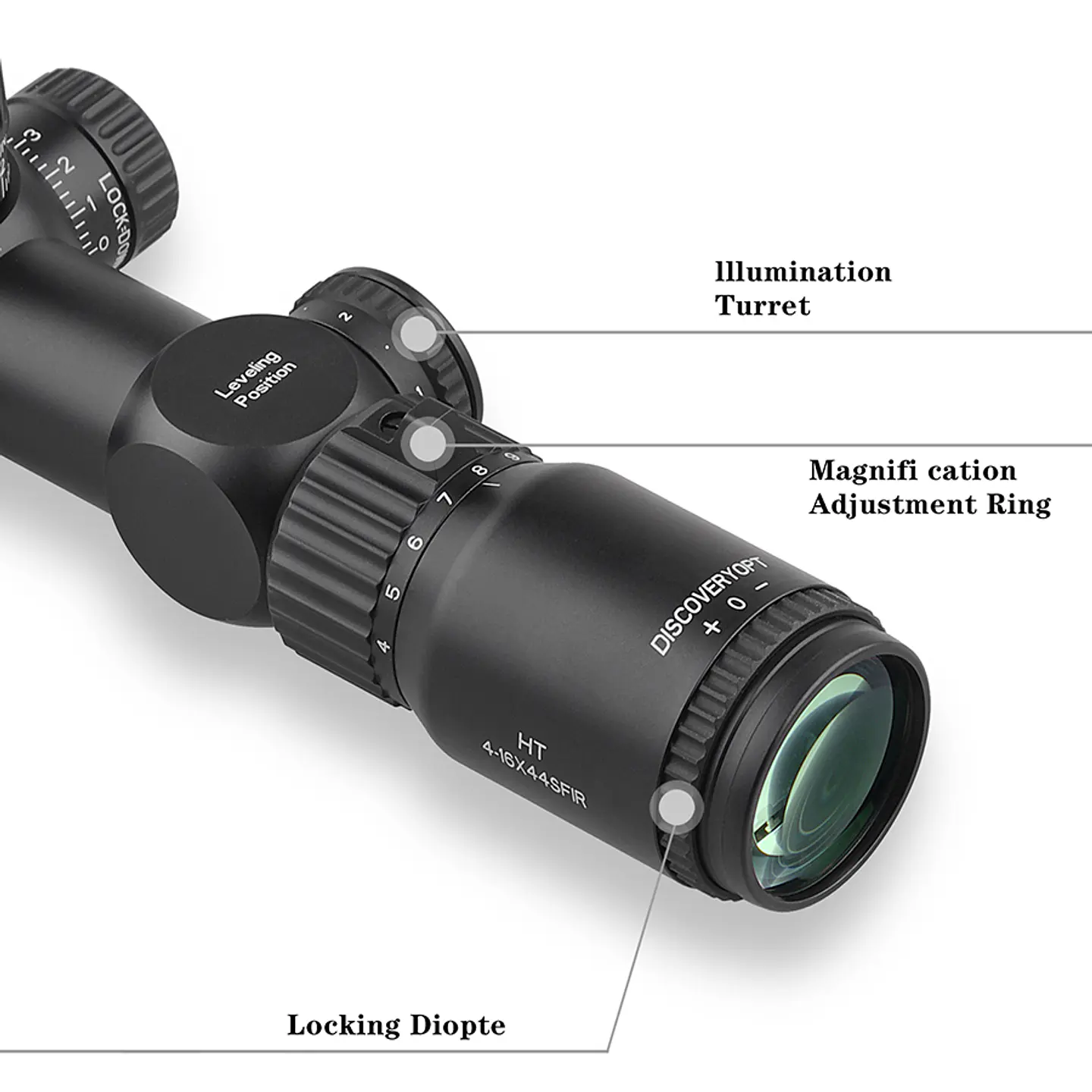 Mira Discovery 4-16x44 SFIR FFP GEN2 M9  5