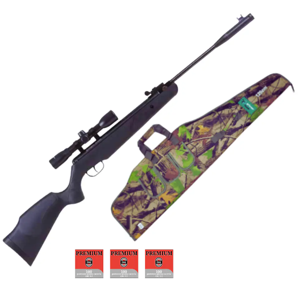 Rifle Remington Hunter 5.5 + mira 4x32 1