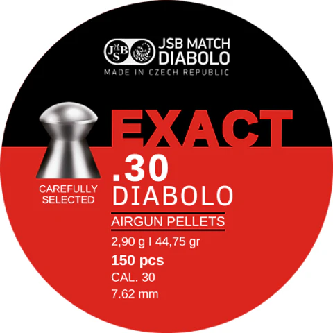 Postones JSB Exact 7.62 mm 44,75 gr 150 u.