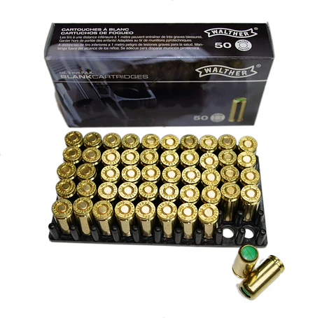 Fogueo Walther Cal. 9 mm 50 Unidades
