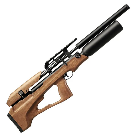 Rifle PCP Snowpeak P35XB 5.5 mm Madera 350 cc + funda + postones