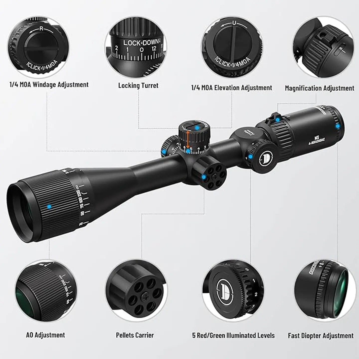 Mira Discovery MS 4-16x42 AOAC M19 3