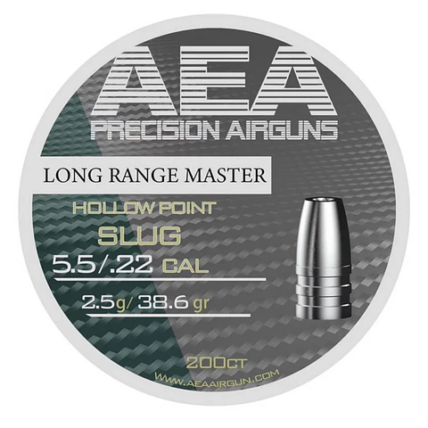 Slugs AEA 5.5 mm 38,6 gr 200 u.