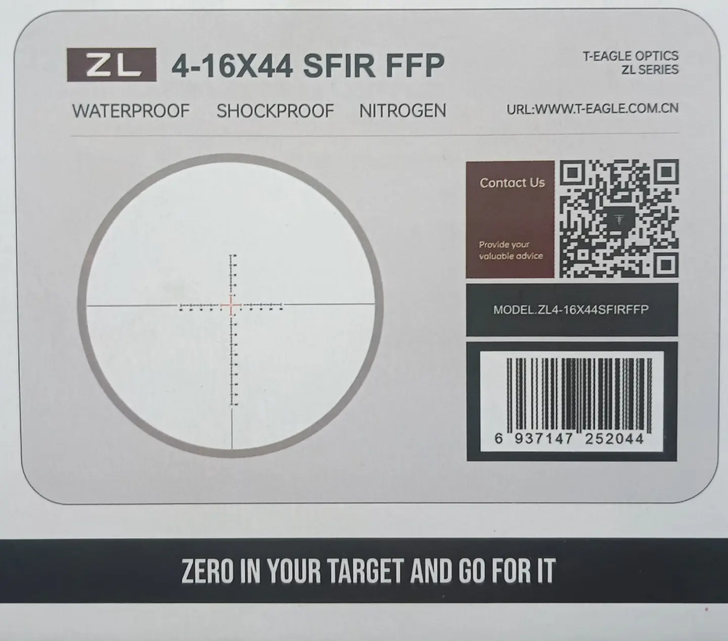 ZL 4-16x44 SFIR FFP T-Eagle 4