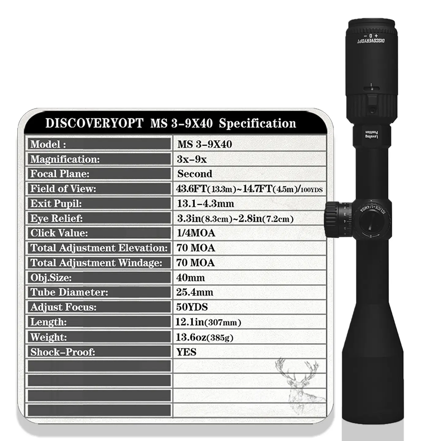 Mira Discovery MS 3-9x40 M35  4