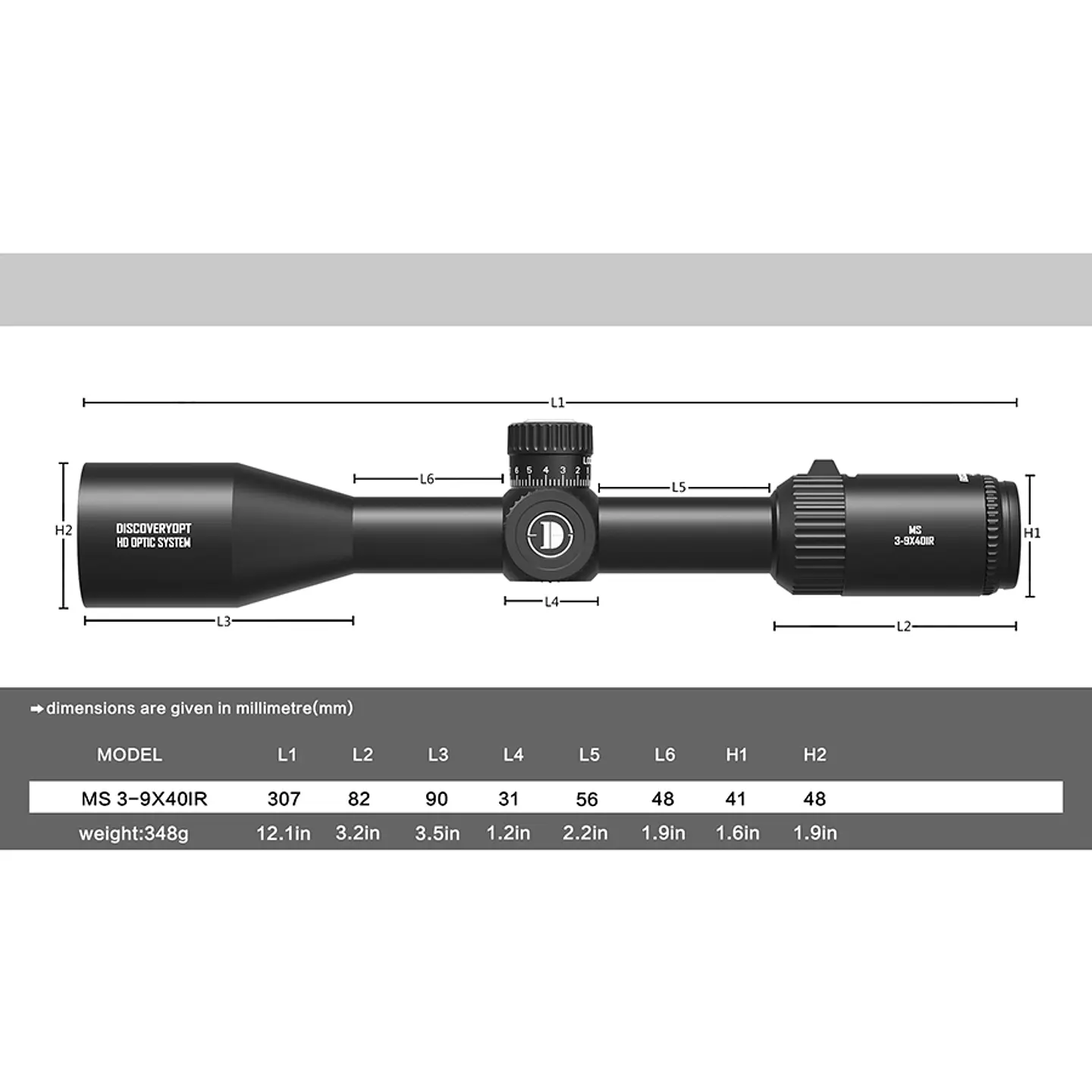 Mira Discovery MS 3-9x40 IR-L M25  2