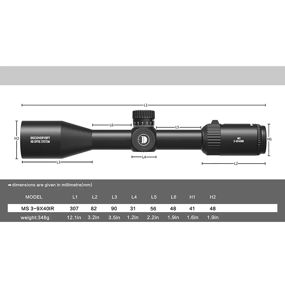 Mira Discovery MS 3-9x40 IR-L M25  2