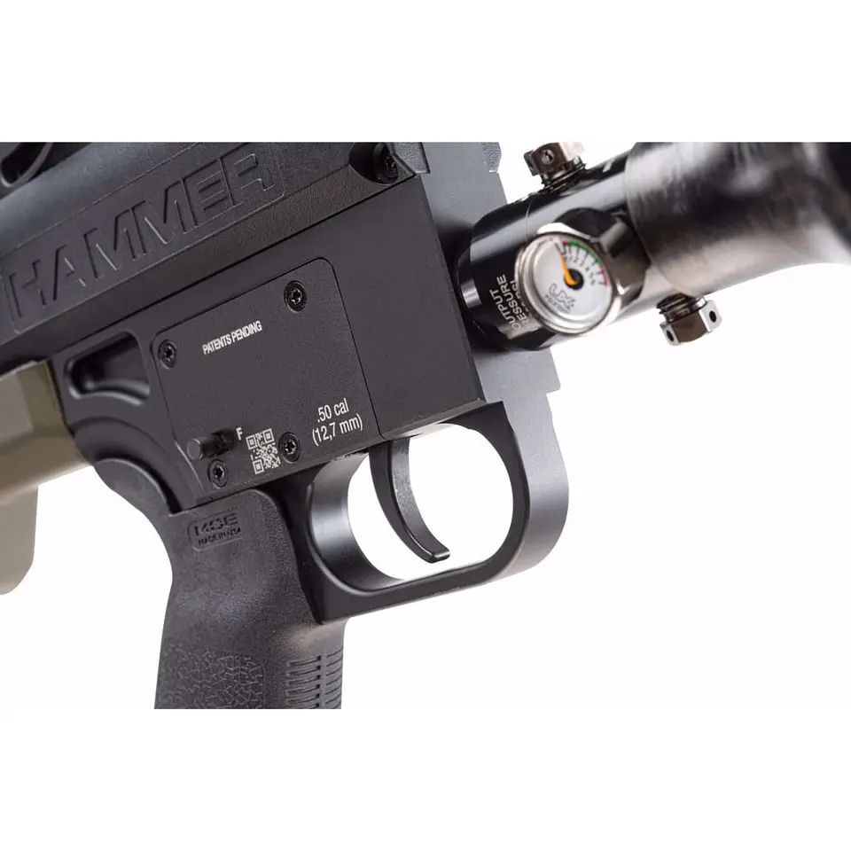 Rifle PCP Umarex Hammer bullpup .50 + Funda  6