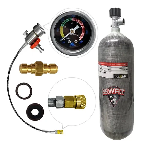 Scuba Apolo 6,8 L Fibra de Carbono + DIN