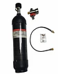 Scuba Apolo 3 L fibra de carbono + DIN y manómetro - Miniatura 1