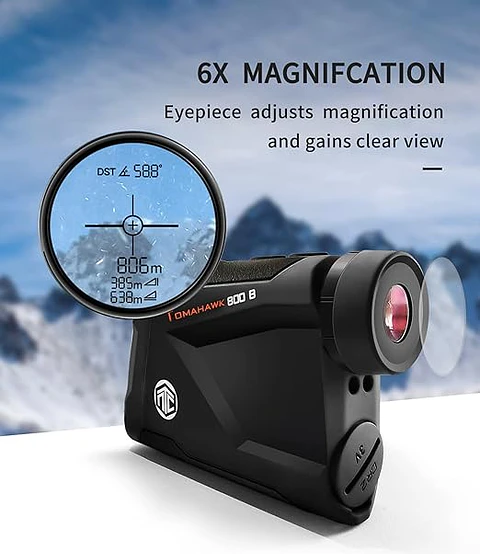 Telémetro Tomahawk Rangefinder láser HR-800