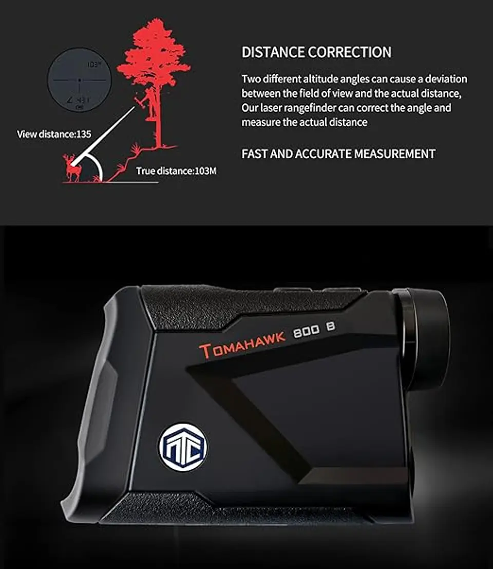 Telémetro Tomahawk Rangefinder láser HR-800 3
